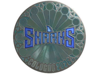 Sticker Slab | Sharks Esports (Foil) | Cologne 2026