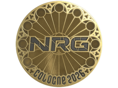 Sticker | NRG (Gold) | Cologne 2026
