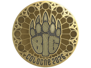 Sticker Slab | BIG (Gold) | Cologne 2026
