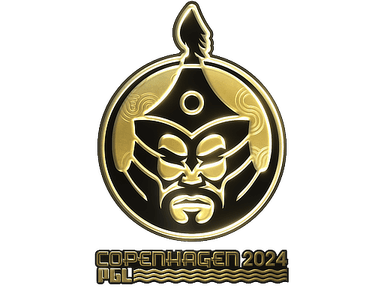 Sticker Slab | The MongolZ (Gold) | Copenhagen 2024