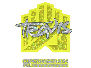 Sticker Slab | TRAVIS (Glitter) | Copenhagen 2024