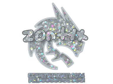 Sticker Slab | zont1x (Glitter) | Copenhagen 2024