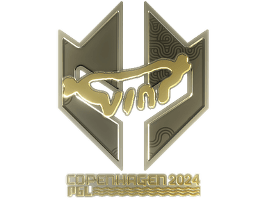 Sticker Slab | VINI (Gold) | Copenhagen 2024