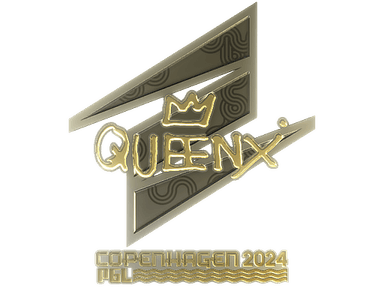 Sticker Slab | Queenix (Gold) | Copenhagen 2024