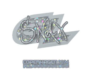 Sticker Slab | Snax (Glitter) | Copenhagen 2024