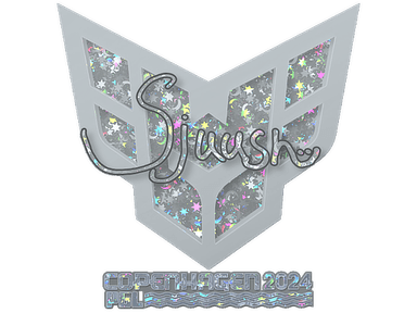 Sticker Slab | sjuush (Glitter) | Copenhagen 2024