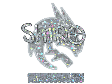 Sticker Slab | sh1ro (Glitter) | Copenhagen 2024