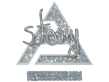 Sticker Slab | story (Glitter) | Copenhagen 2024