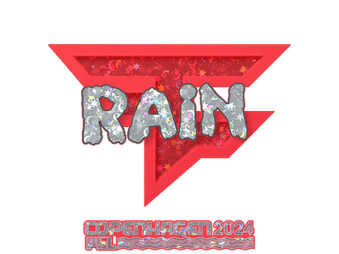 Sticker Slab | rain (Glitter) | Copenhagen 2024