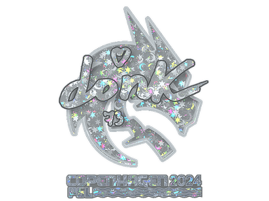 Sticker Slab | donk (Glitter) | Copenhagen 2024