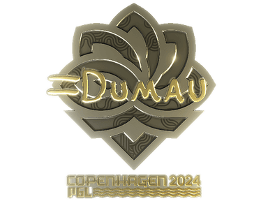 Sticker Slab | dumau (Gold) | Copenhagen 2024