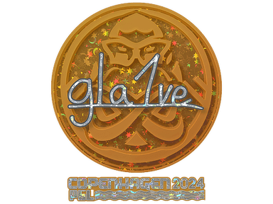 Sticker Slab | gla1ve (Glitter) | Copenhagen 2024