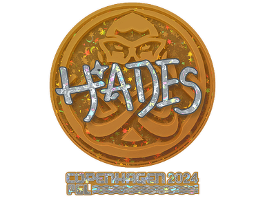 Sticker Slab | hades (Glitter) | Copenhagen 2024