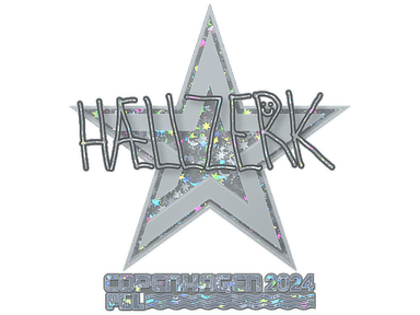 Sticker Slab | hallzerk (Glitter) | Copenhagen 2024