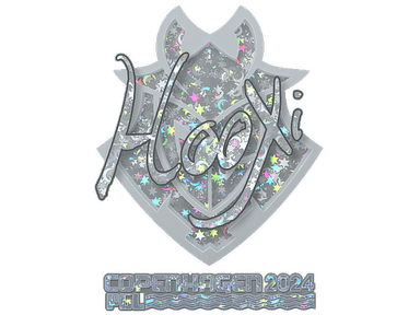 Sticker Slab | HooXi (Glitter) | Copenhagen 2024
