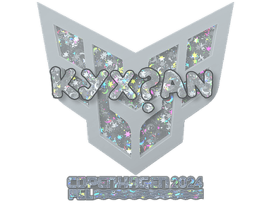 Sticker Slab | kyxsan (Glitter) | Copenhagen 2024