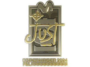 Sticker Slab | JUST (Gold) | Copenhagen 2024