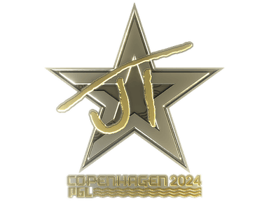 Sticker Slab | JT (Gold) | Copenhagen 2024