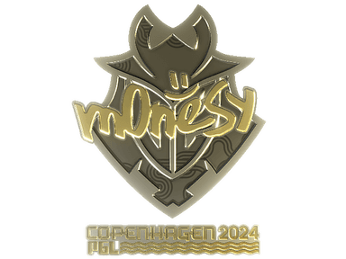 Sticker Slab | m0NESY (Gold) | Copenhagen 2024