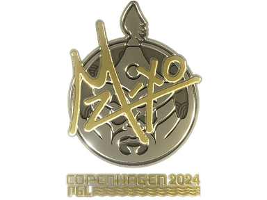 Sticker Slab | mzinho (Gold) | Copenhagen 2024