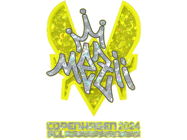 Sticker Slab | mezii (Glitter) | Copenhagen 2024