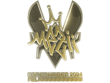Sticker Slab | mezii (Gold) | Copenhagen 2024