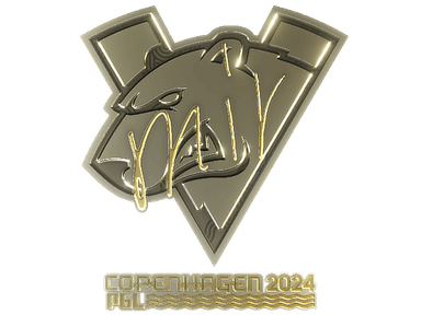 Sticker Slab | mir (Gold) | Copenhagen 2024