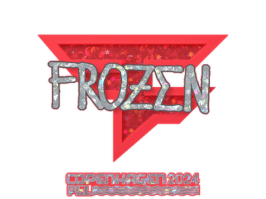 Sticker Slab | frozen (Glitter) | Copenhagen 2024