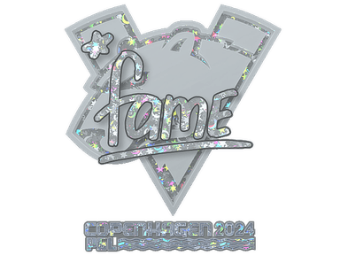 Sticker Slab | fame (Glitter) | Copenhagen 2024