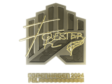 Sticker Slab | Forester (Gold) | Copenhagen 2024