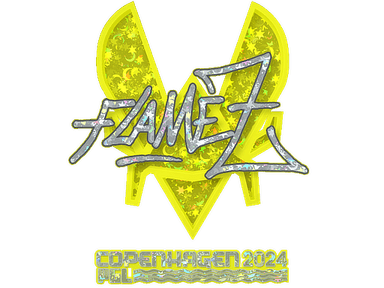 Sticker Slab | FlameZ (Glitter) | Copenhagen 2024