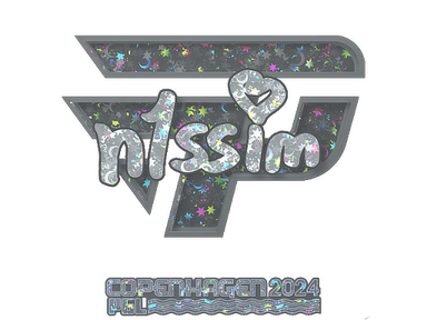 Sticker Slab | n1ssim (Glitter) | Copenhagen 2024