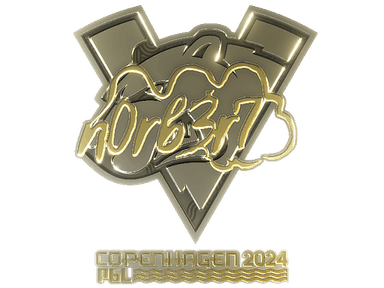 Sticker Slab | n0rb3r7 (Gold) | Copenhagen 2024