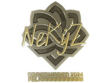 Sticker Slab | NEKiZ (Gold) | Copenhagen 2024
