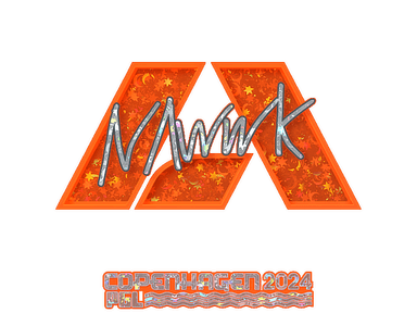 Sticker Slab | nawwk (Glitter) | Copenhagen 2024