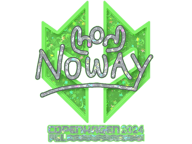 Sticker Slab | noway (Glitter) | Copenhagen 2024