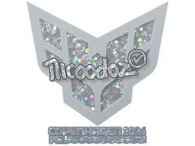 Sticker Slab | nicoodoz (Glitter) | Copenhagen 2024