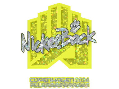 Sticker Slab | NickelBack (Glitter) | Copenhagen 2024
