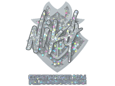 Sticker Slab | NiKo (Glitter) | Copenhagen 2024