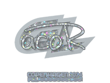 Sticker Slab | acoR (Glitter) | Copenhagen 2024