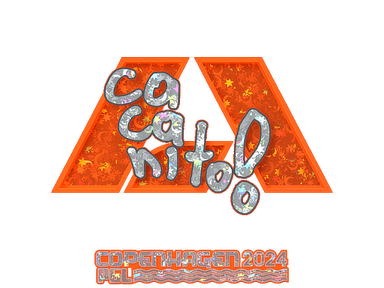 Sticker Slab | CacaNito (Glitter) | Copenhagen 2024
