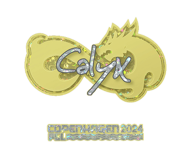 Sticker Slab | Calyx (Glitter) | Copenhagen 2024