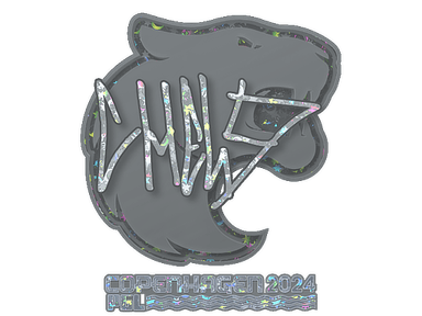 Sticker Slab | chelo (Glitter) | Copenhagen 2024