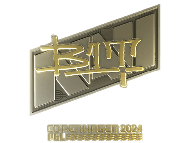 Sticker Slab | b1t (Gold) | Copenhagen 2024