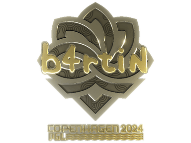 Sticker Slab | b4rtiN (Gold) | Copenhagen 2024
