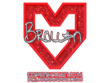 Sticker Slab | Brollan (Glitter) | Copenhagen 2024