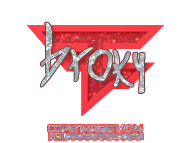 Sticker Slab | broky (Glitter) | Copenhagen 2024