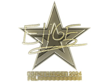 Sticker Slab | EliGE (Gold) | Copenhagen 2024