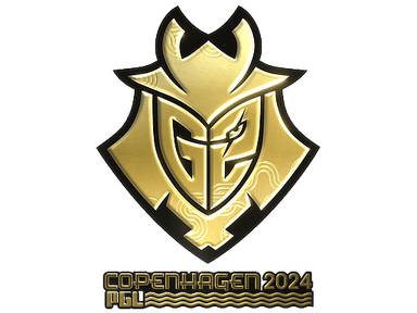 Sticker Slab | G2 Esports (Gold) | Copenhagen 2024