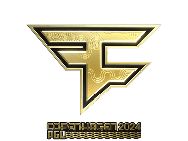 Sticker Slab | FaZe Clan (Gold) | Copenhagen 2024